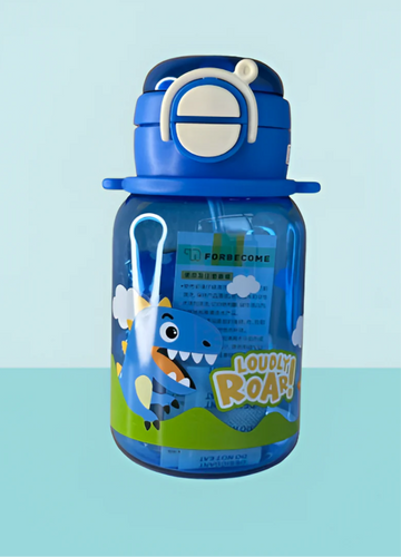 kids 2 way drinking water bottle