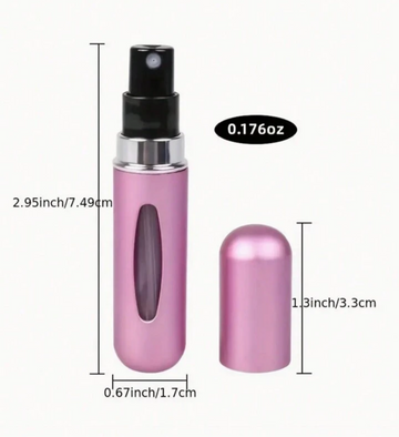 Mini portable car perfume bottle