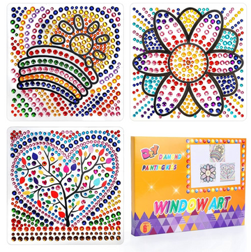 window art diamond painting