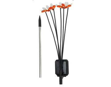 Outdoor solar waterproof led lamp bee design