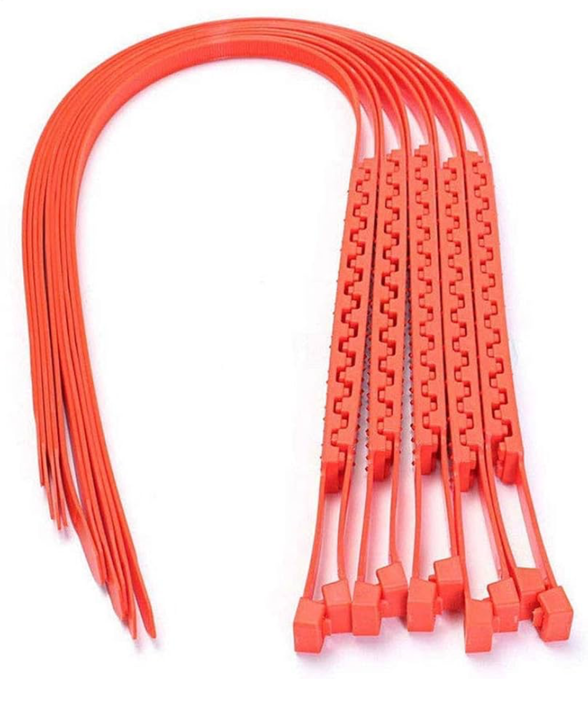 Plastic car snow chain 12pcs