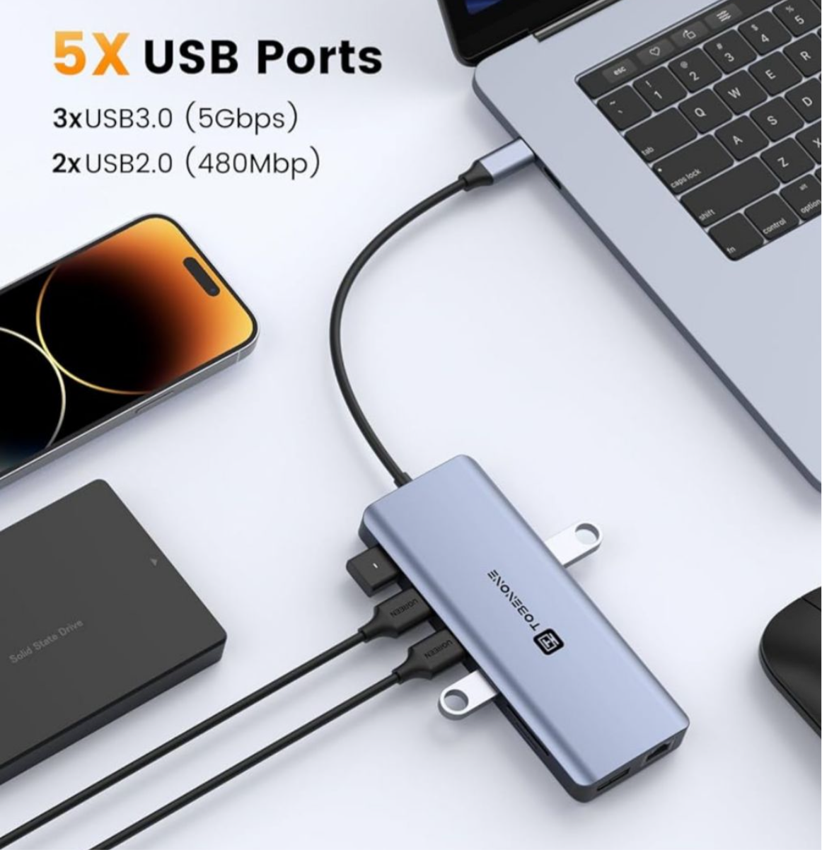Tobenone 13in1 USB-C hub