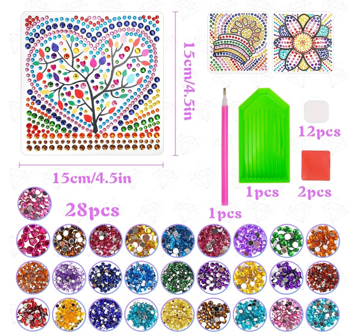 window art diamond painting