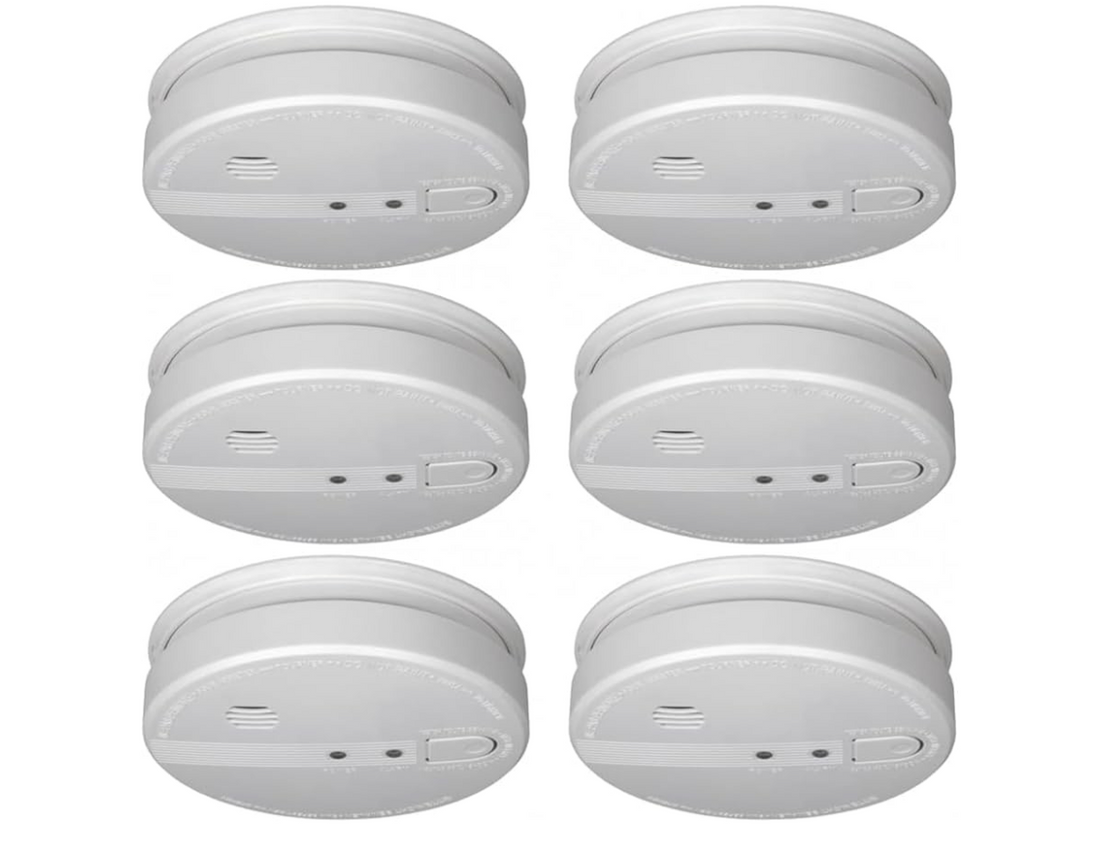 Elro 6 smoke detectors 230v