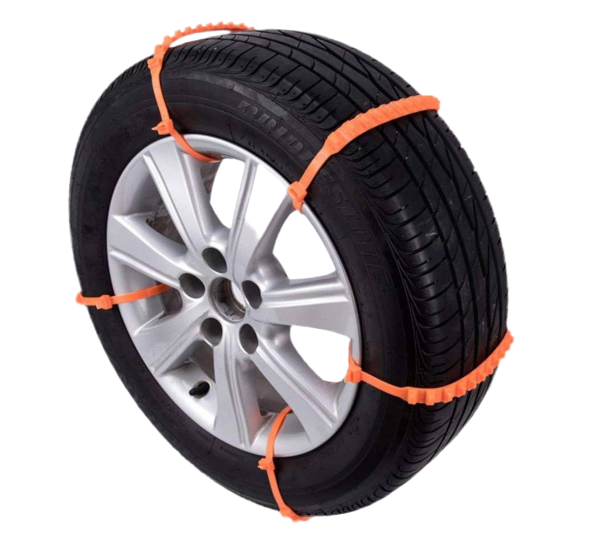 Plastic car snow chain 12pcs