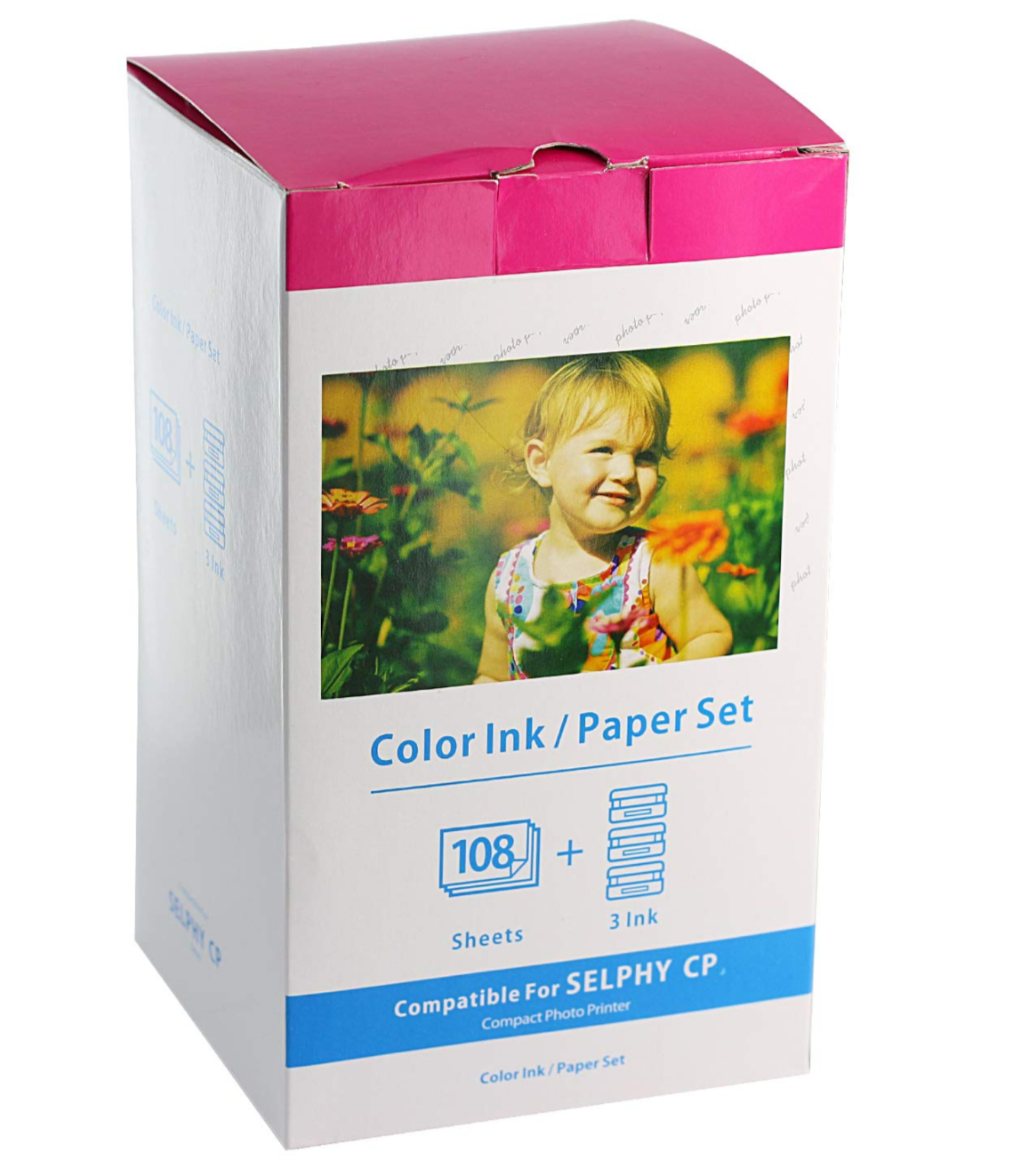 Color ink / paper set 108 sheets+3ink