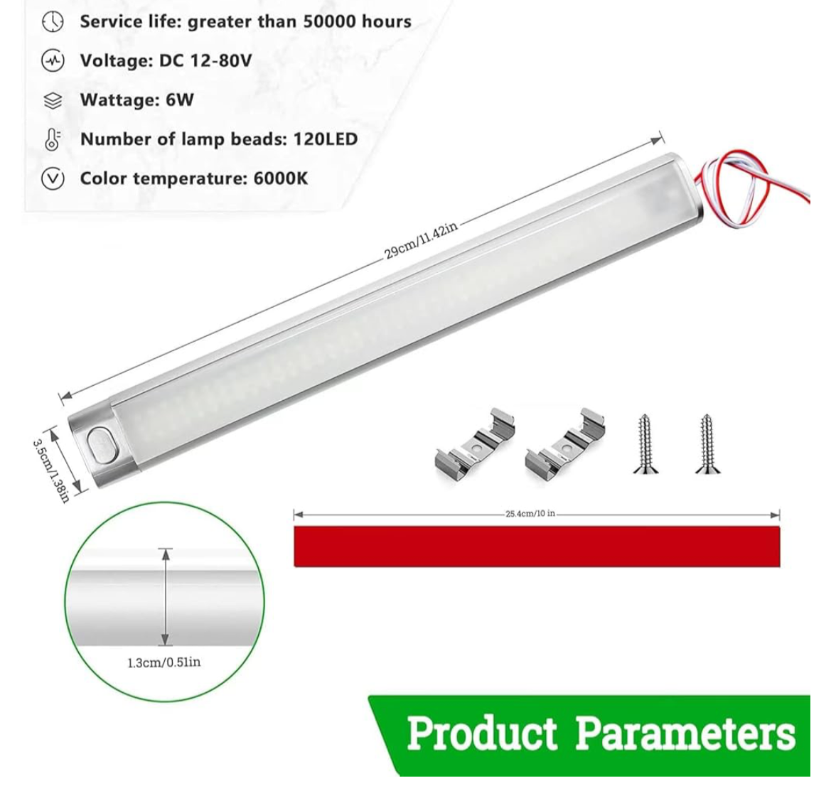 LED interior lights car/home pair