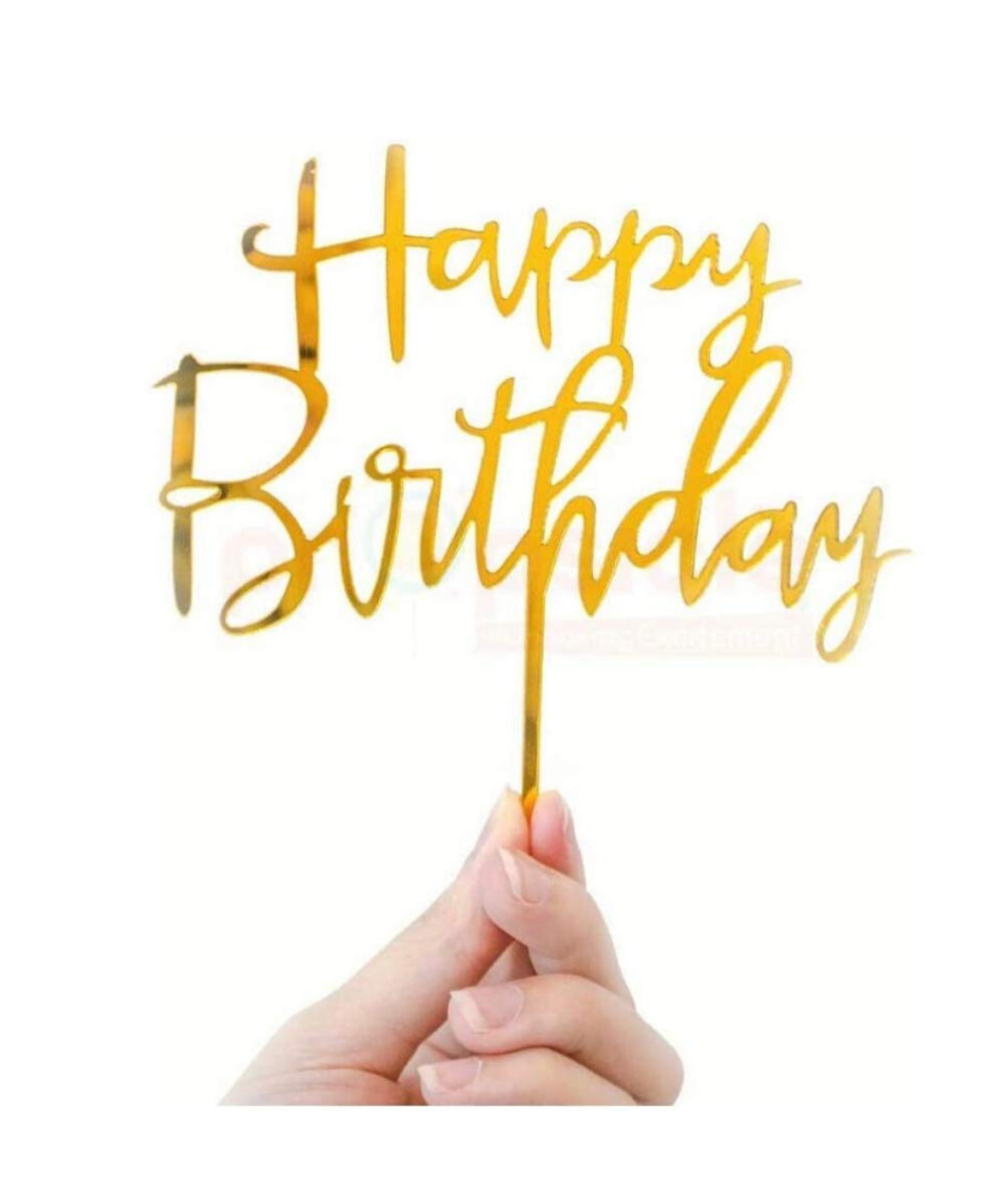 happy birthday stick