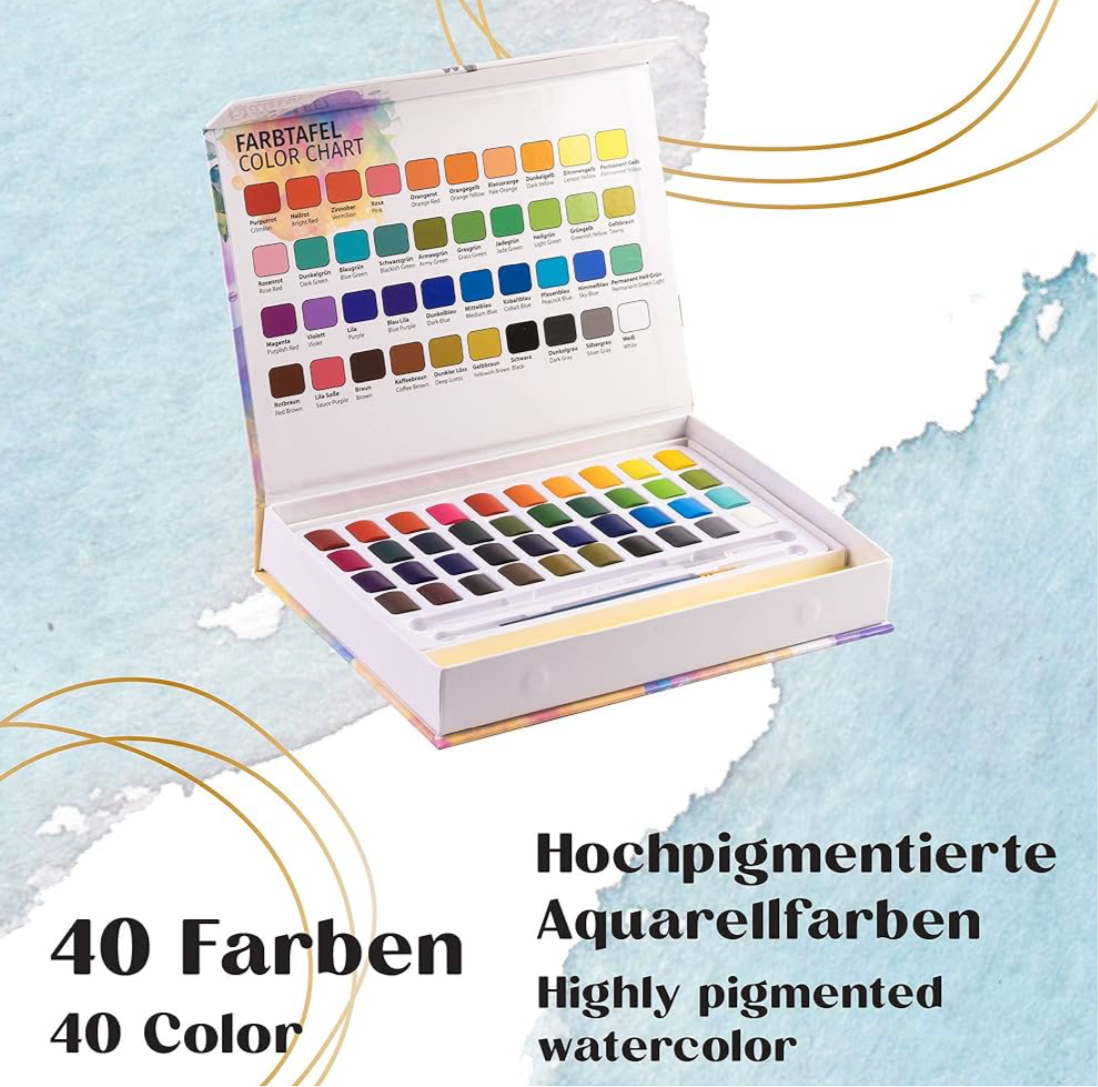 Water color painting box set
