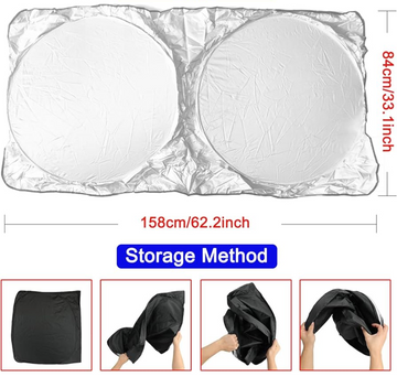 Front car window shield