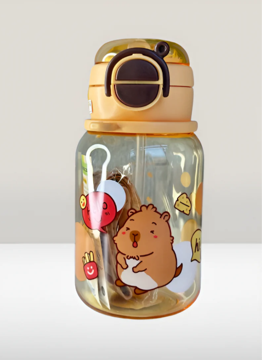 kids 2 way drinking water bottle