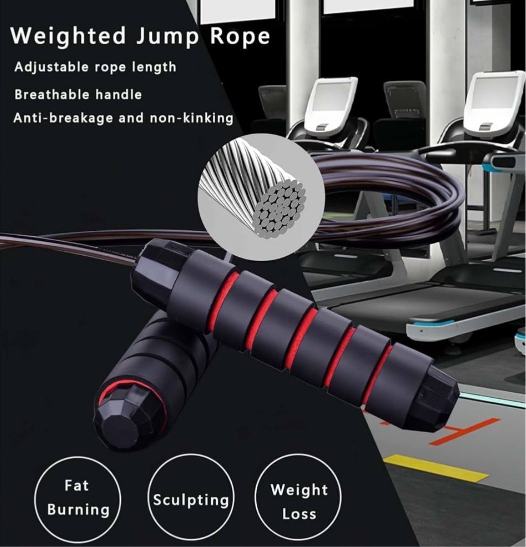 Adjustable jumping rope