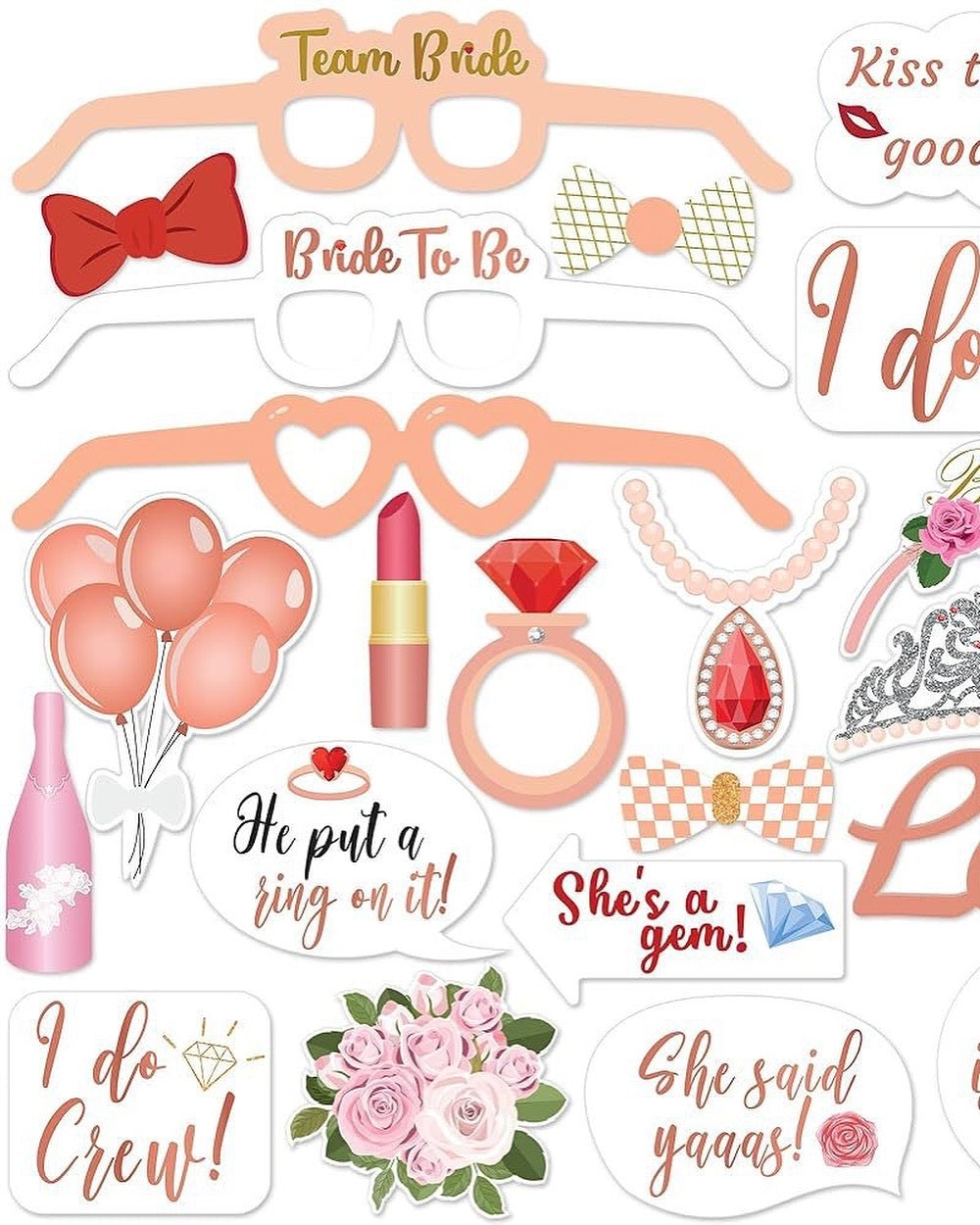 Bride to be part set
