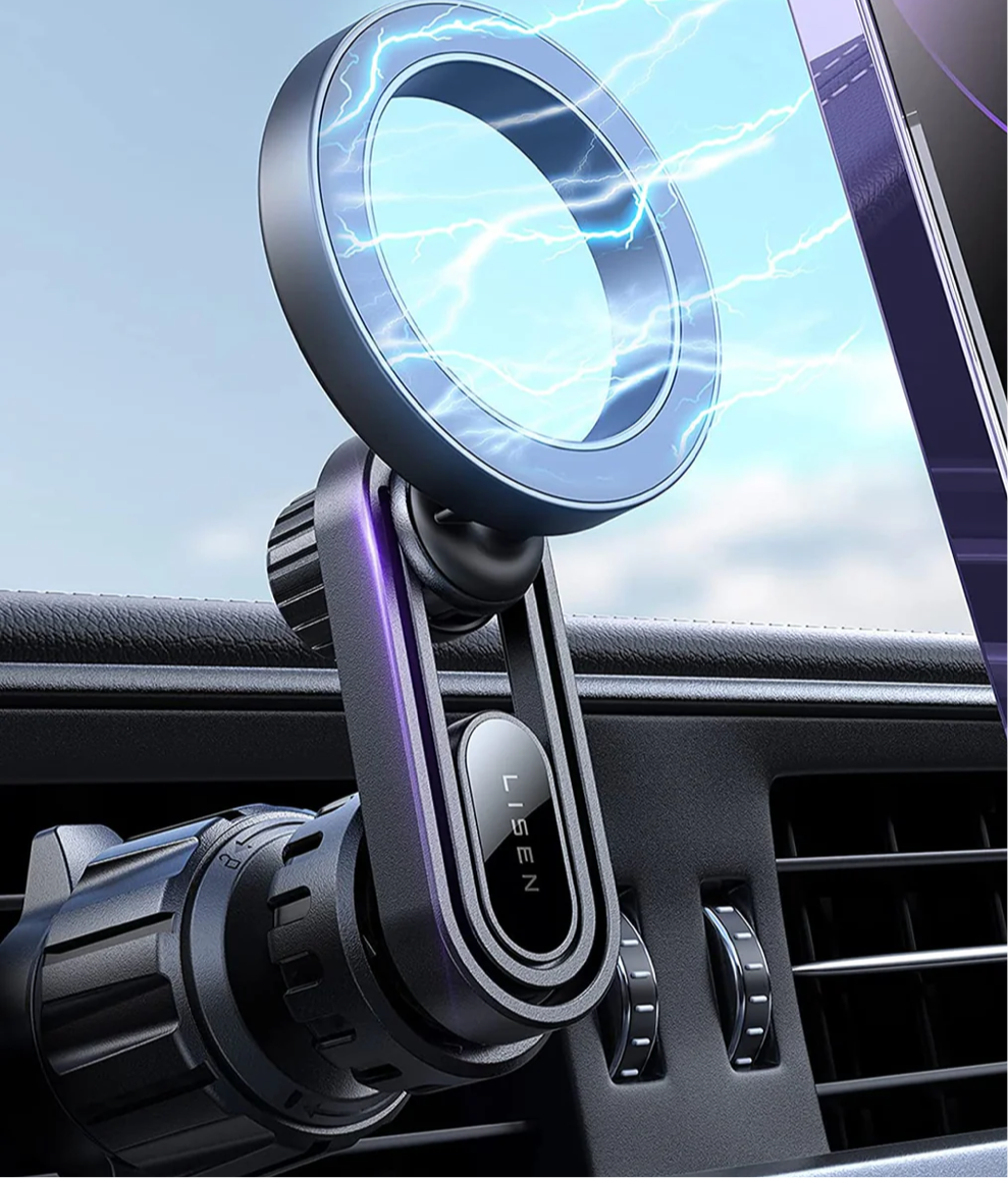 lisen magnetic car phone holder