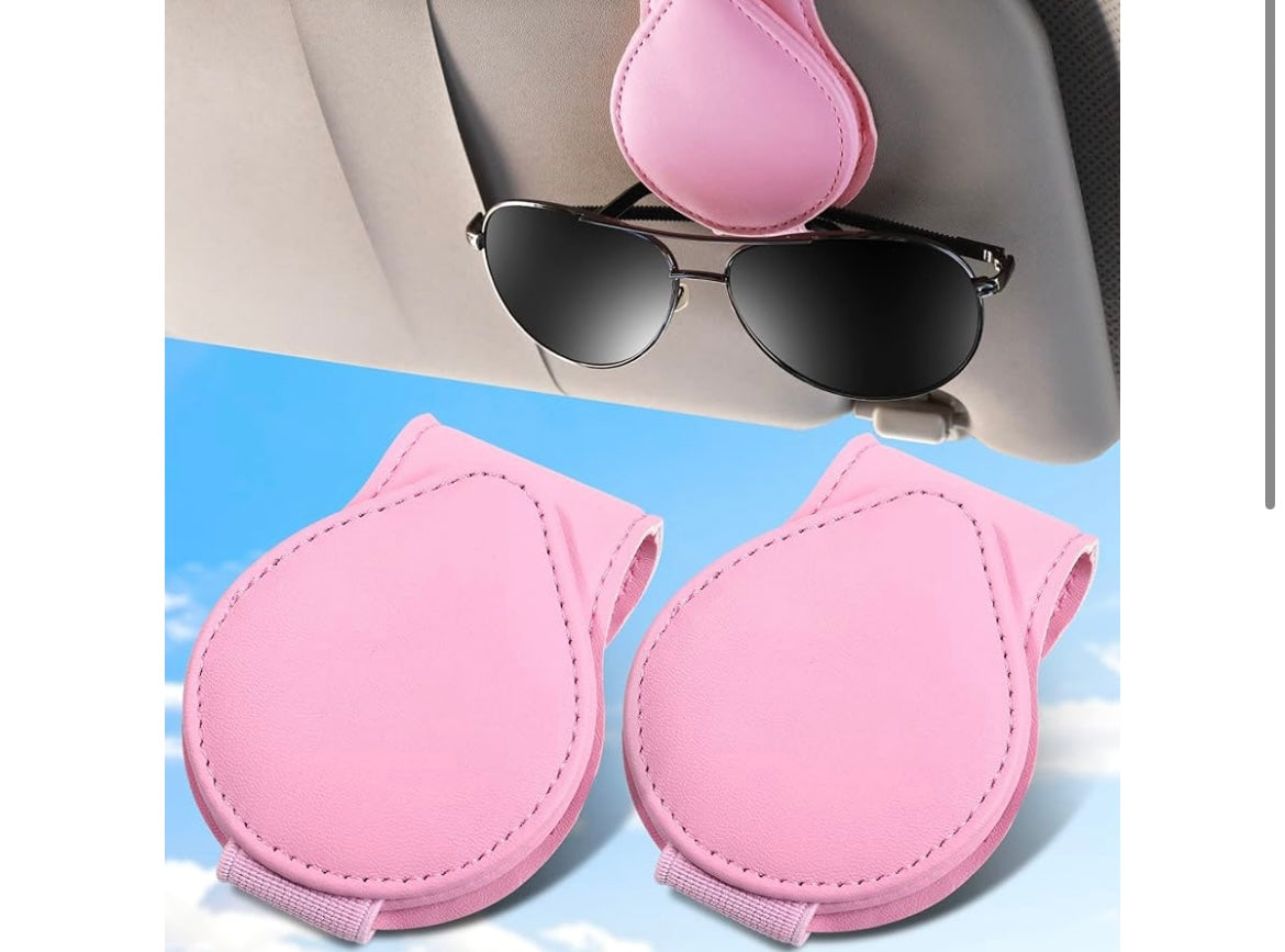 car glasses and cards visor holder clips
