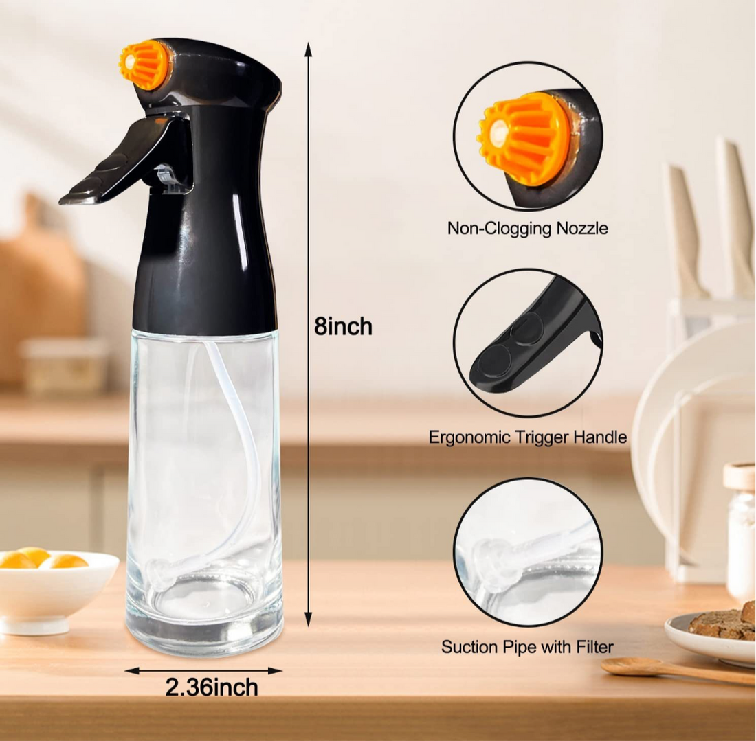 Glass Oil spray
