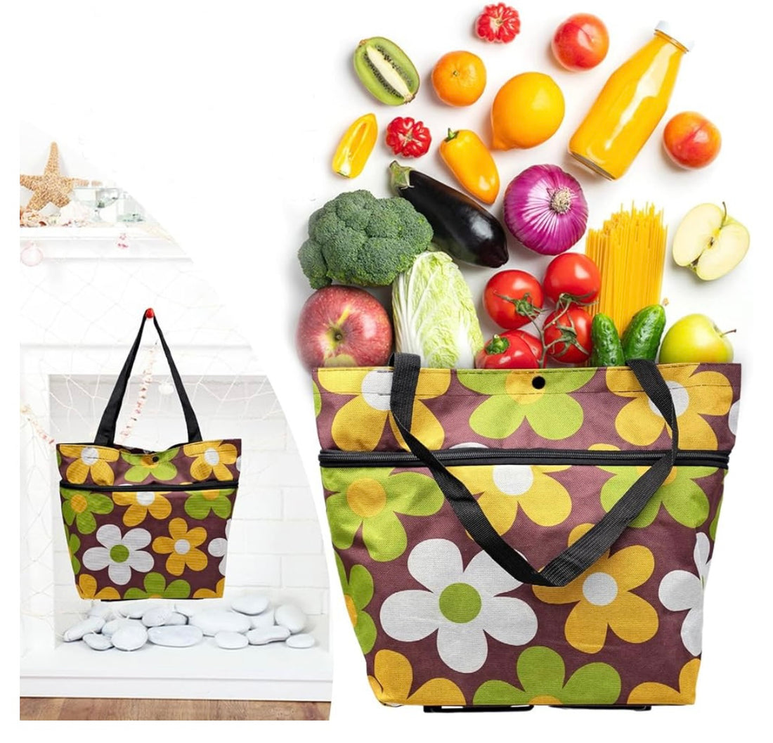 foldable trolly bag