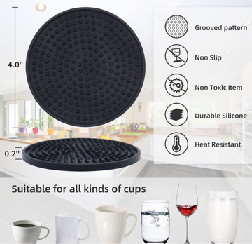 Silicone coasters