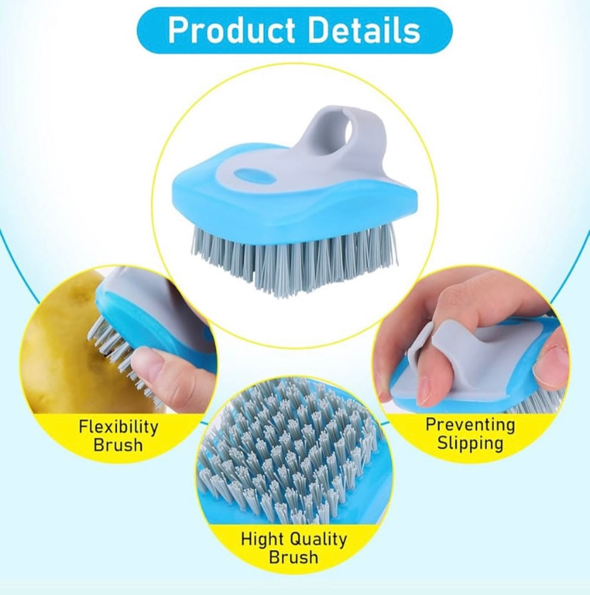 Vegetable brush