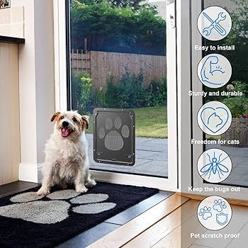 Pet screen door