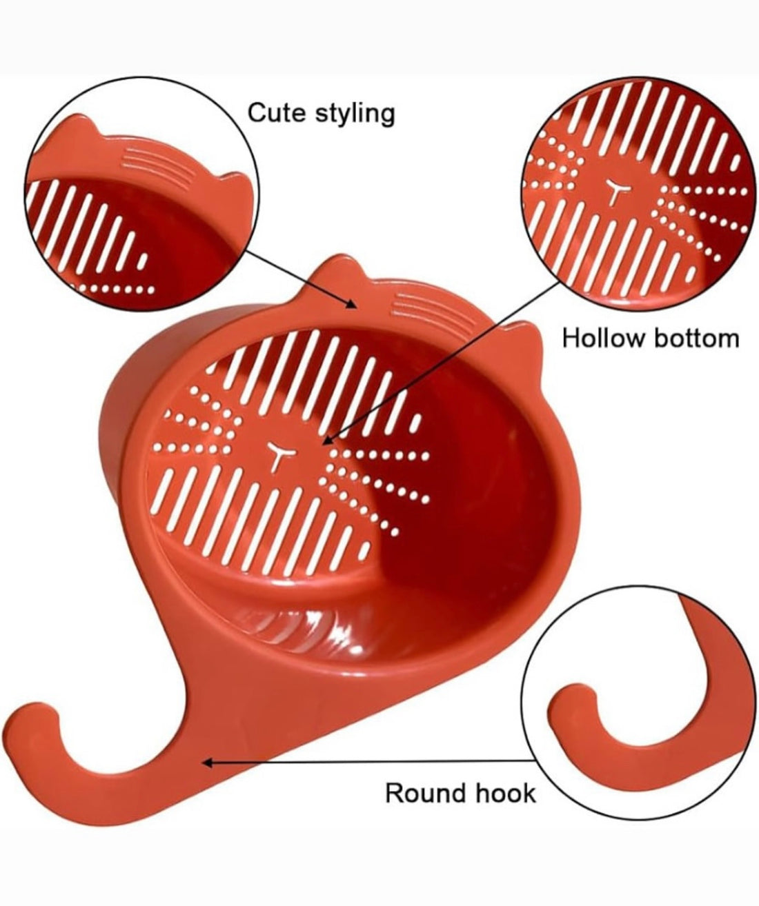 Sink strainer basket ( cat shape )