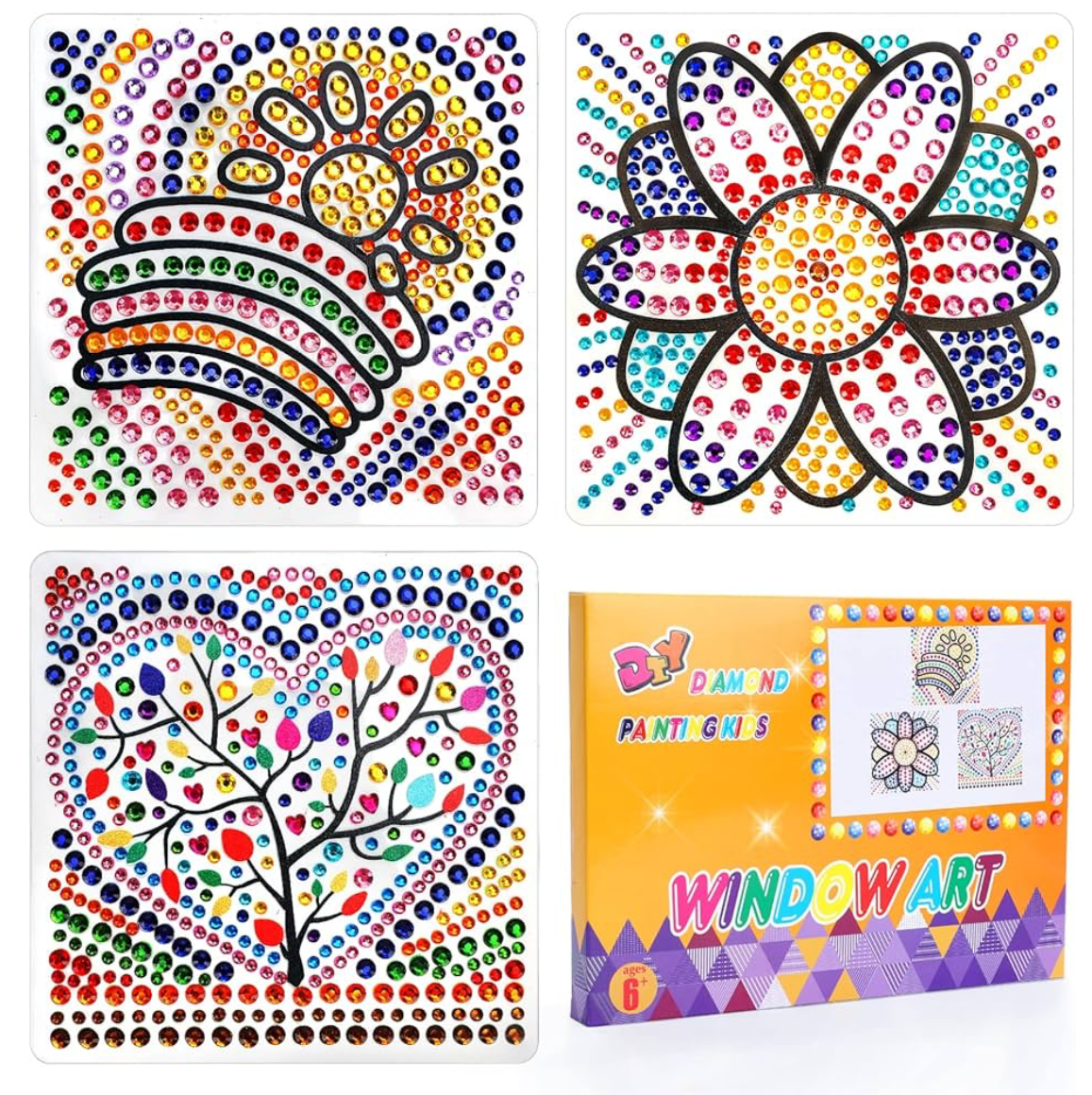 window art diamond painting