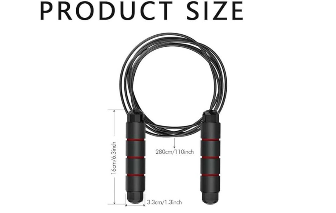 Adjustable jumping rope
