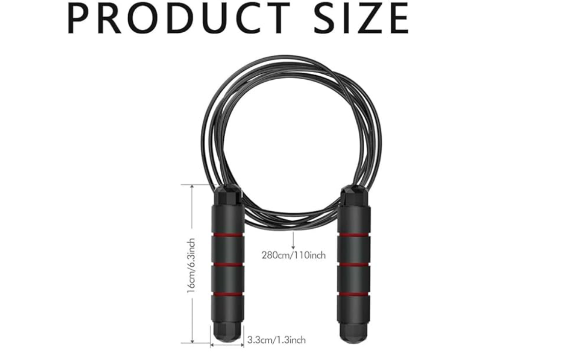 Adjustable jumping rope