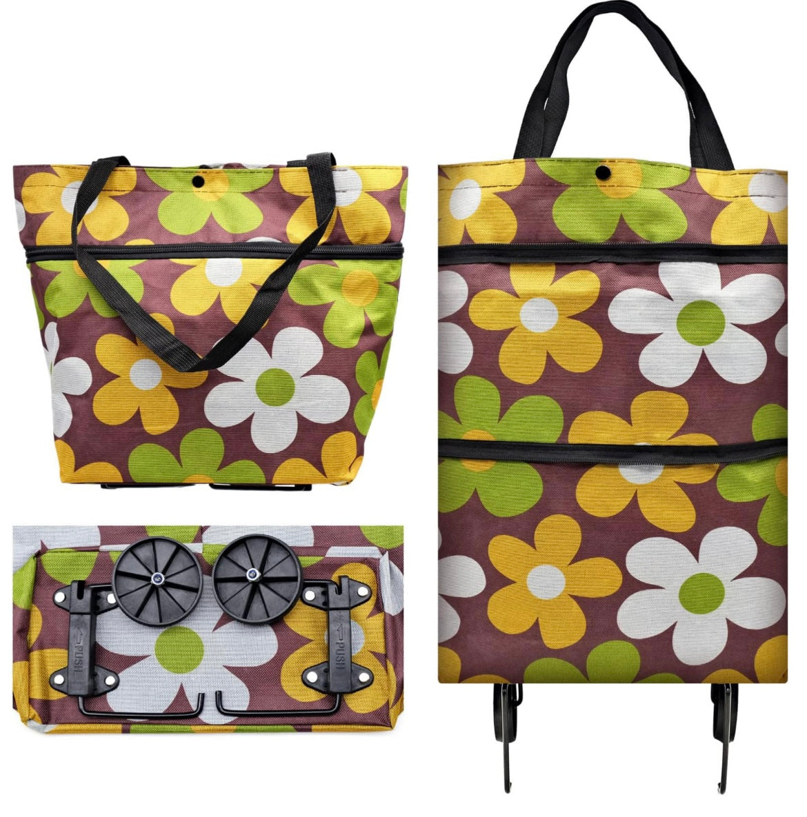foldable trolly bag