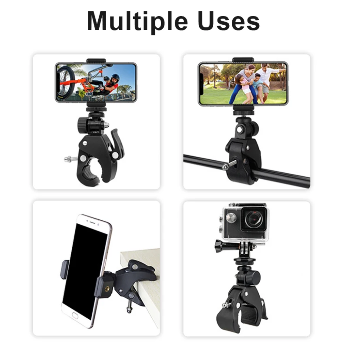 Bike phone stand