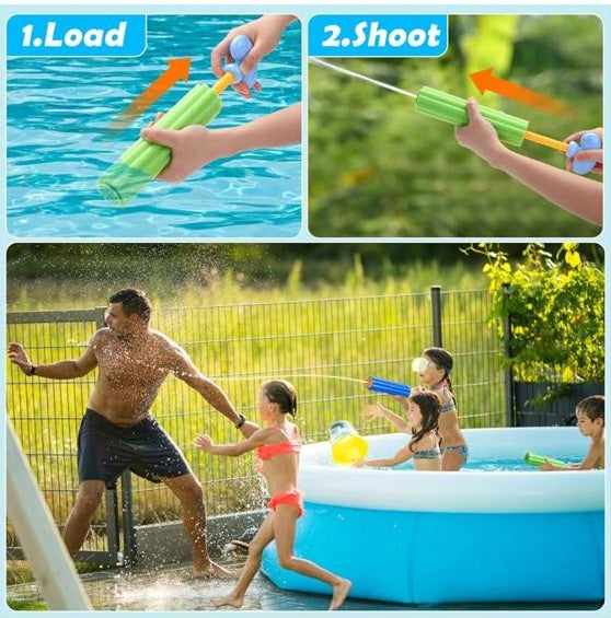 Foam water gun